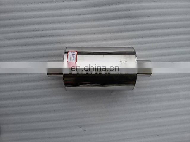 universal round mufflers titanium burned muffler