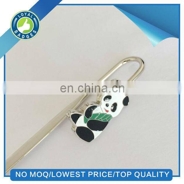 hot sale cheap Blue and white porcelain metal bookmark