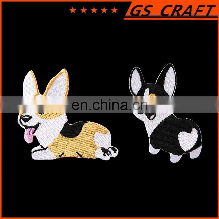 Customized hot-cut border Ice Cream Embroidery Patch