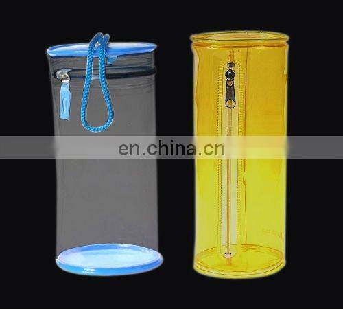 drawstring clear PVC ice bag