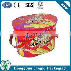 Can be customized 0.23mm tin plate cake box round