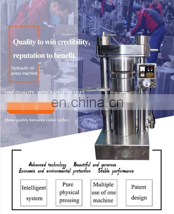 6YY-16 high efficiency moringa oil press machine flax seed oil mill machine