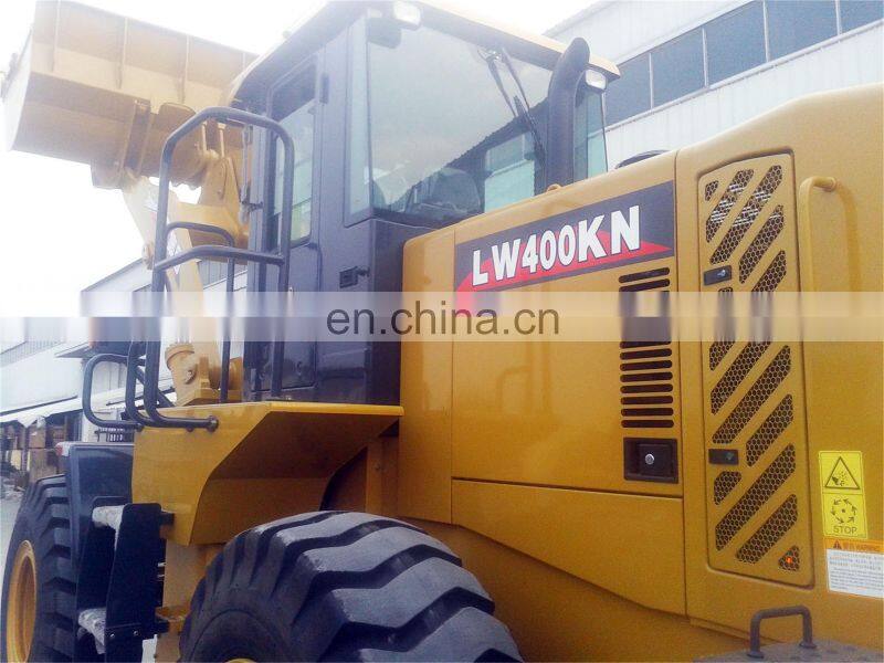 Official Manufacturer LW400KN Front End Loader Pilot Joystick control 4 Ton Wheel loader