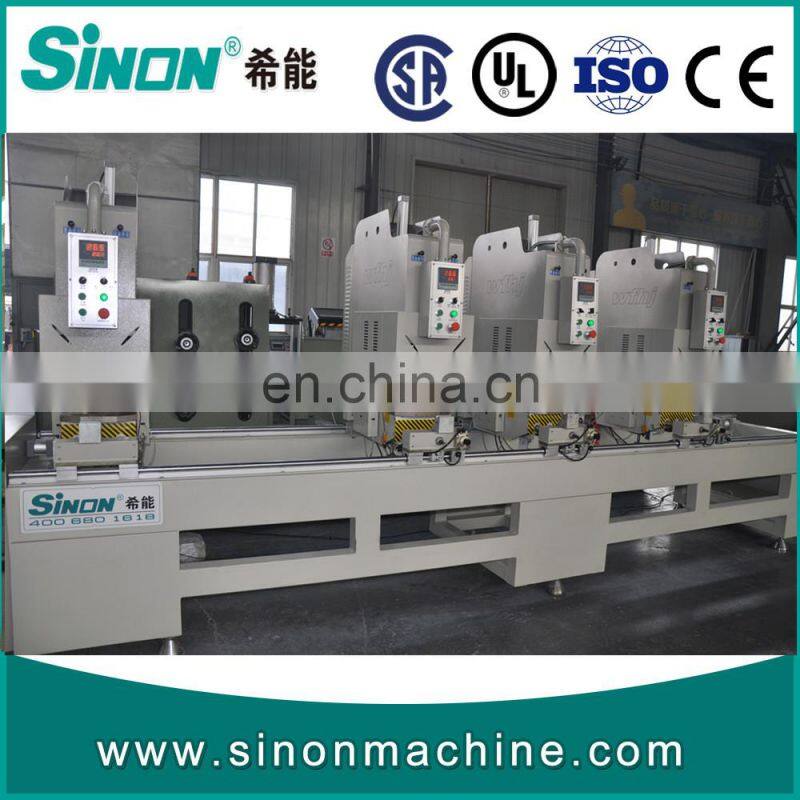 Four Head UPVC Window Soldering Making Machine for Seamless Welding