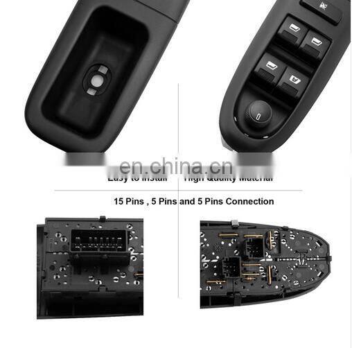 6554.CF Electric Power Window Master Switch For PEUGEOT 406
