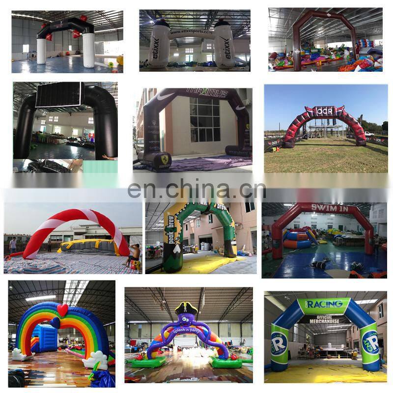 Factory Price Inflatable Start And Finish Line Commercial Race Inflatable Arch For Sale