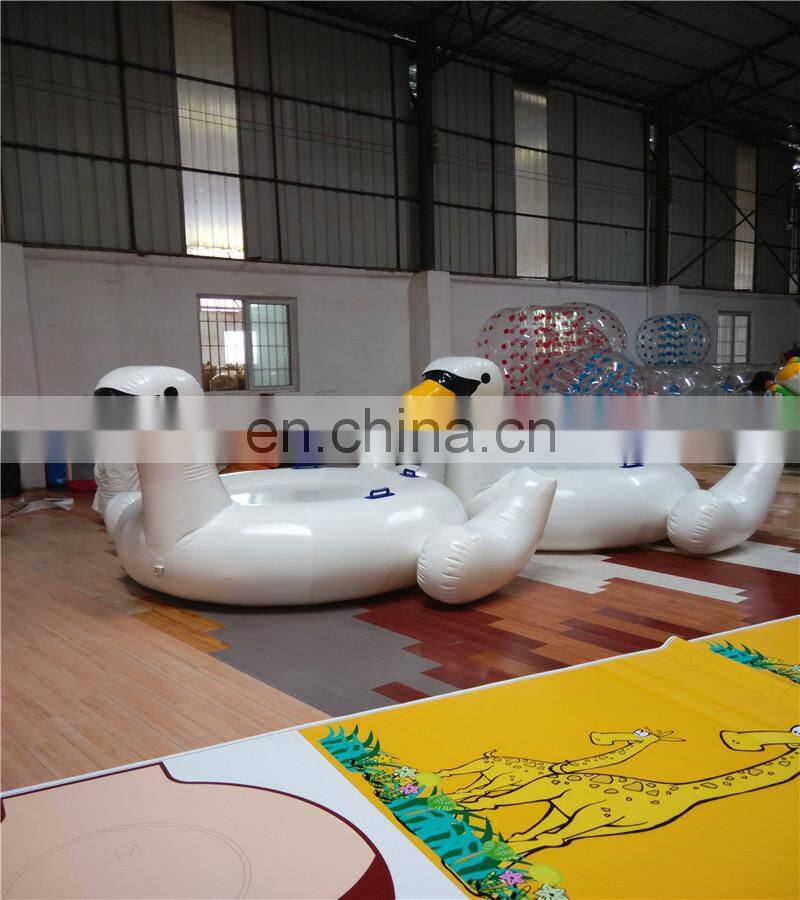 Children Floating Water Island Toys PVC Inflatable Duck Floating Island On Sale