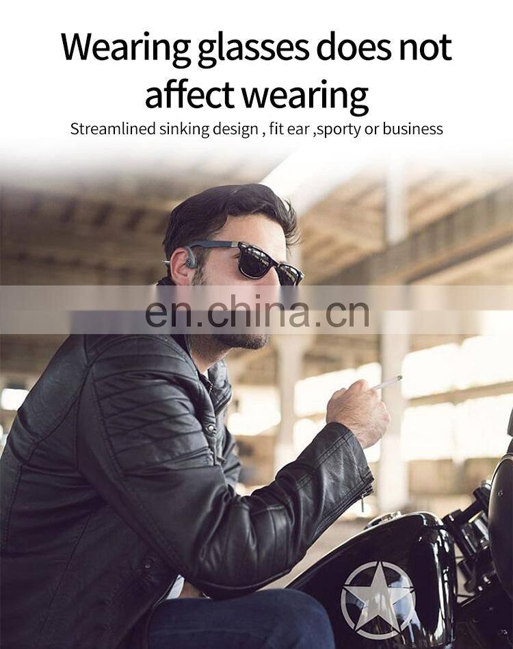 Golden Sky Wireless Sports Bluetooth Earphone Bone Conduction Speakers Running Headphone Motorcycle Headset Factory Wholesale
