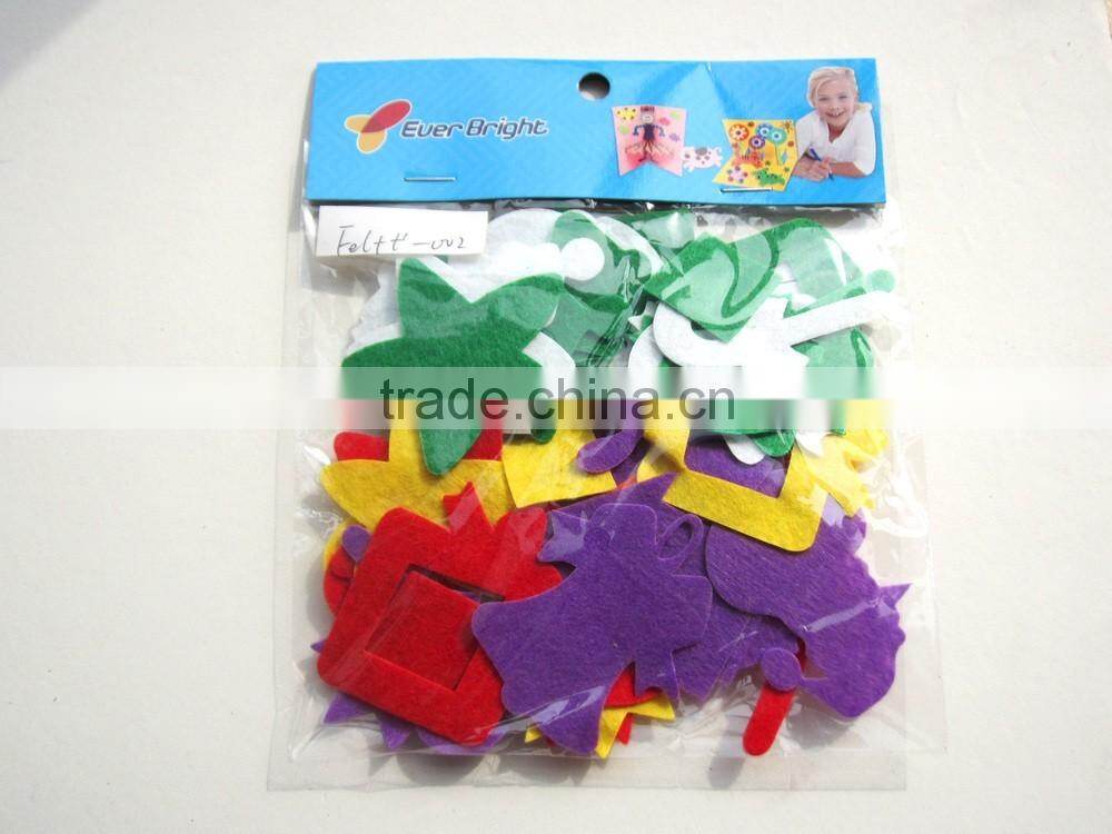 hot sale EVA christmas party decoration, high quality EVA sticker book chritsmas supplies