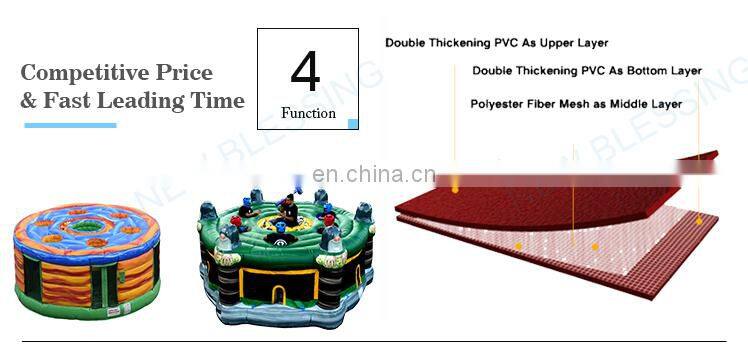 2018 factory high quality inflatable giant human whack a mole game, beat hamster game for sale NB003-19