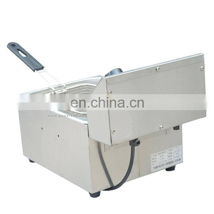 CE Approved New Type Industrial Stainless Steel Single Tank Commercial Electric Deep Fryer