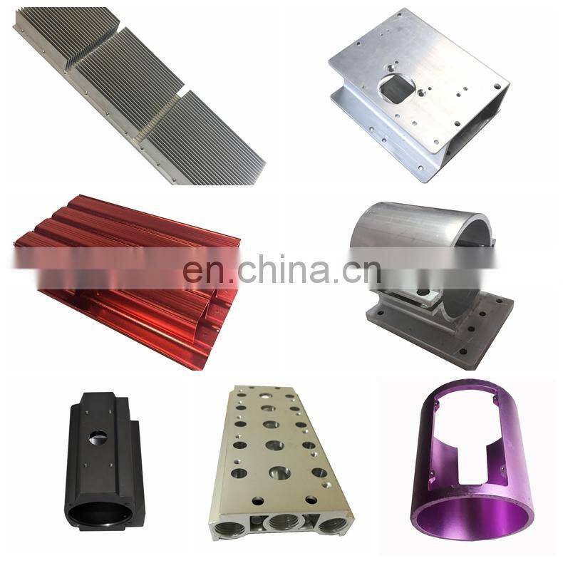 Customized Anodized Aluminium Extruded Profiles Sliding Windows Track / Rail