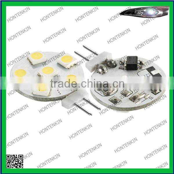 high brightness SMD 5050 80lm 1.2w g4 led bulb