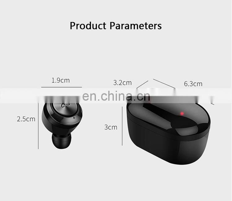 Promotional 2021 Wireless Headphones Stereo 5.0 Bluetooth Mini Earphone In-ear TWS Earbuds for Phone