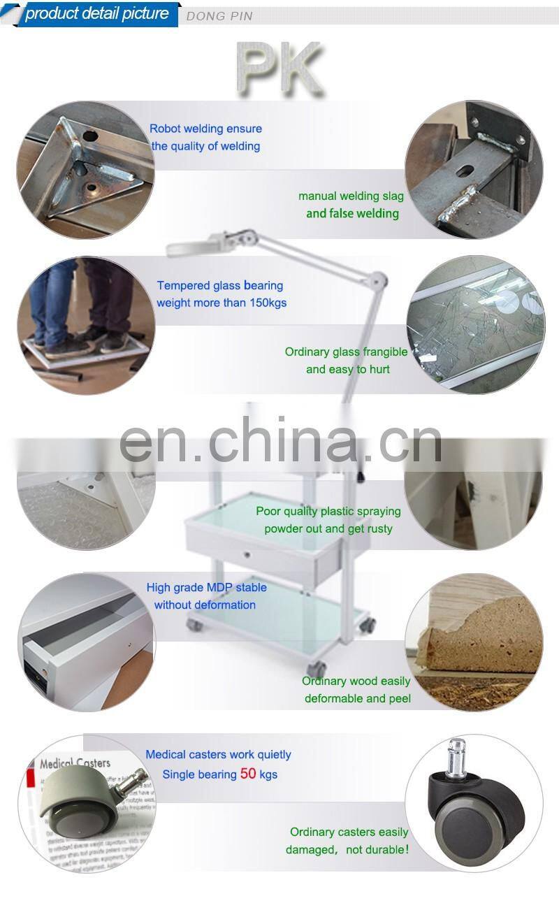 new arrival white black medical hospital trolley