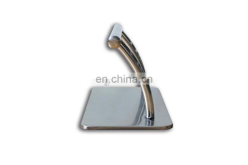 stainless steel footrest hairdressing shop