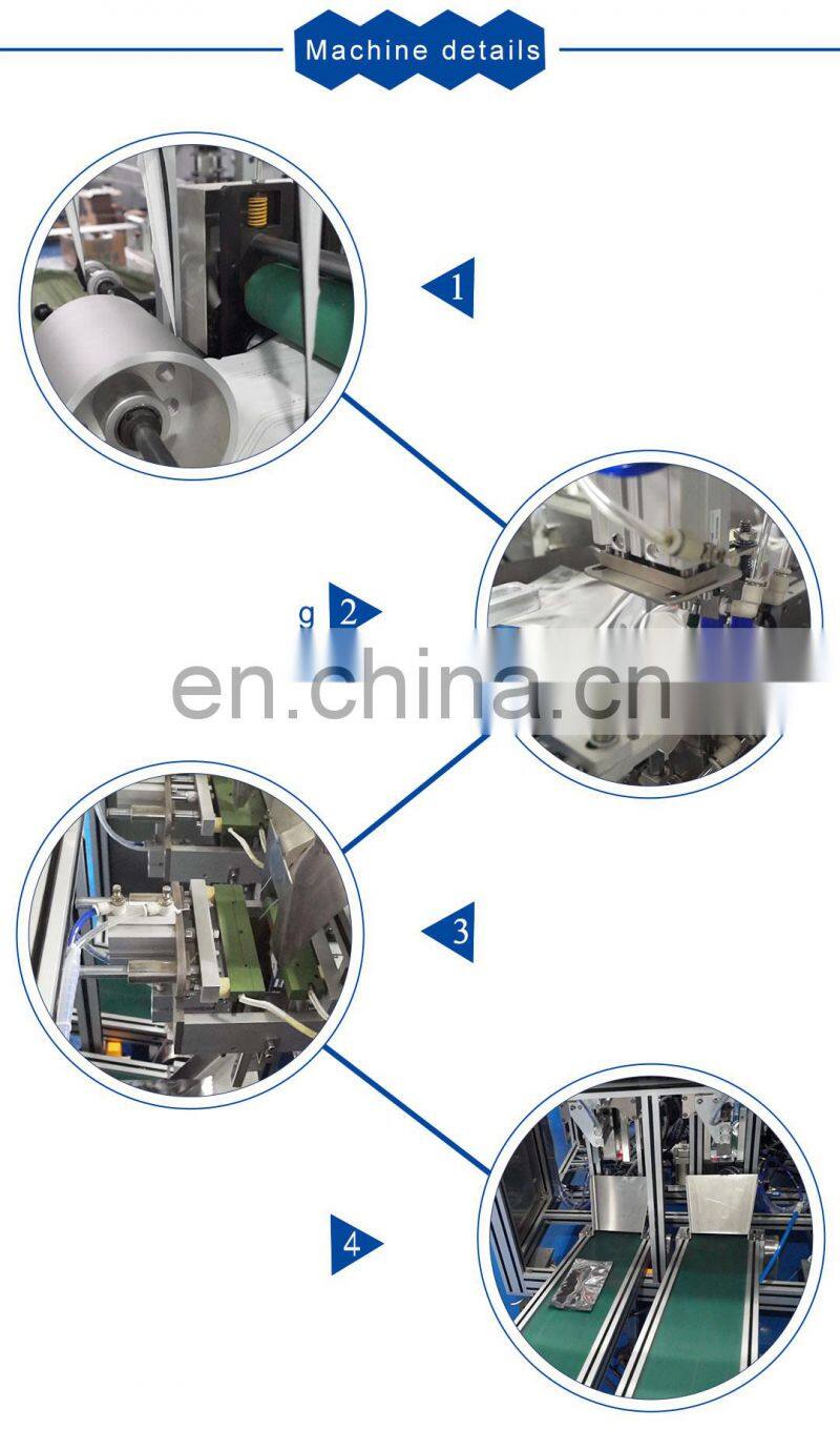 Super high speed 2D Fish Mask Machine 1+1