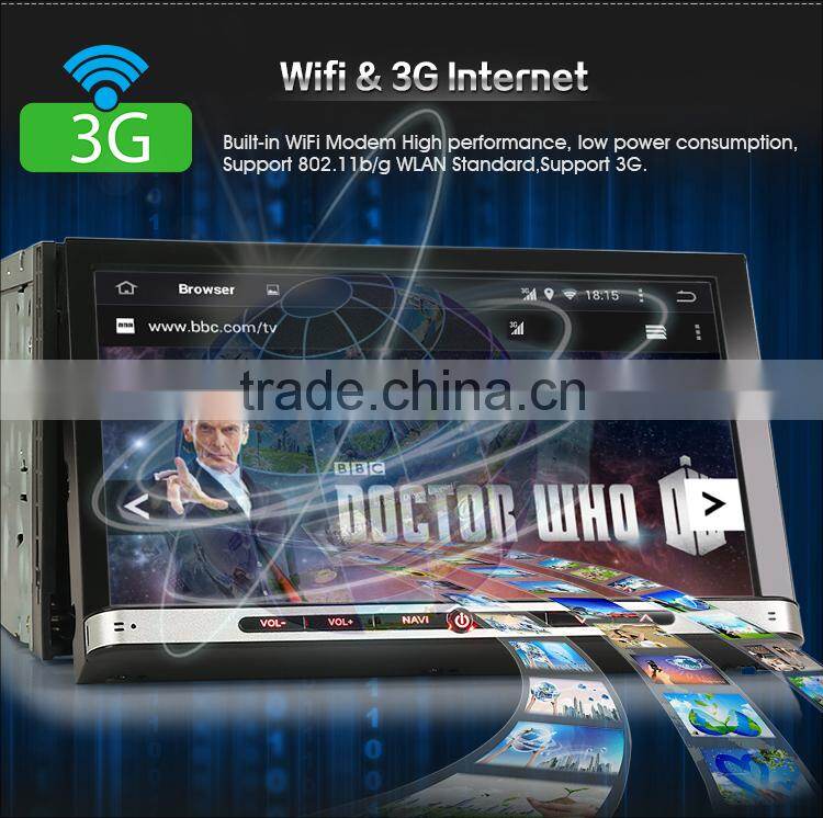 Erisin ES2007A 7" Android 4.4.4 2 Din Car Multimedia Player with GPS