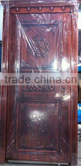 Copper color popular steel door (lt-675) new model