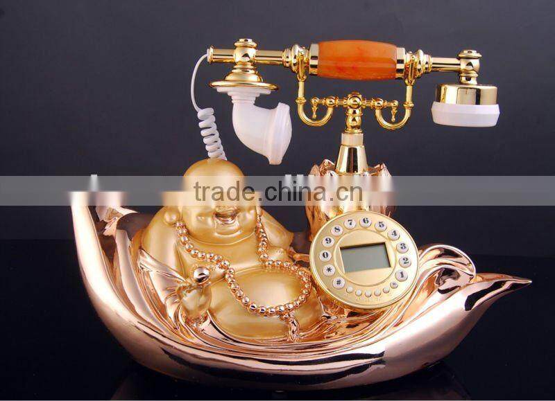 Copper Old Style Antique Telphone