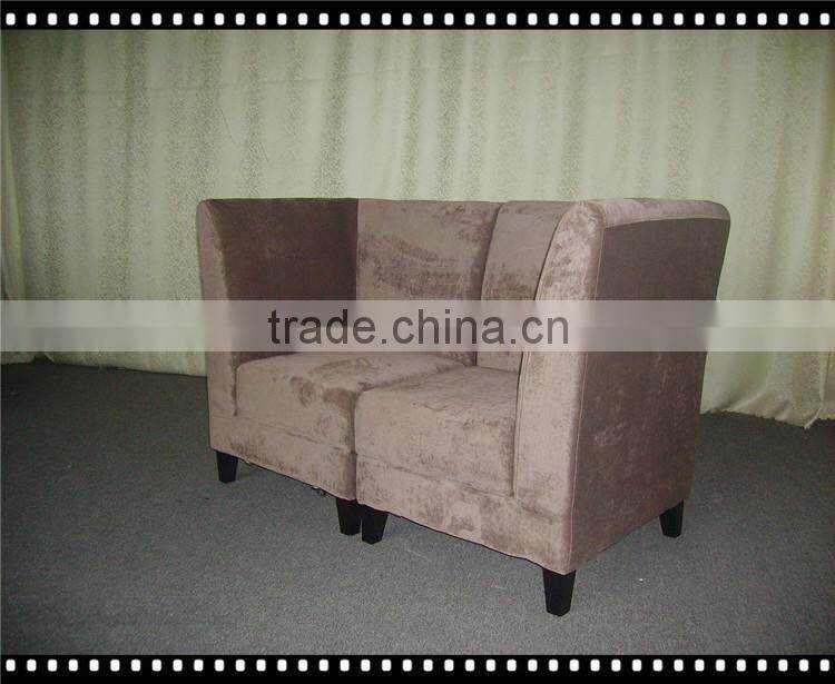 Country style fabric living room sofa chair