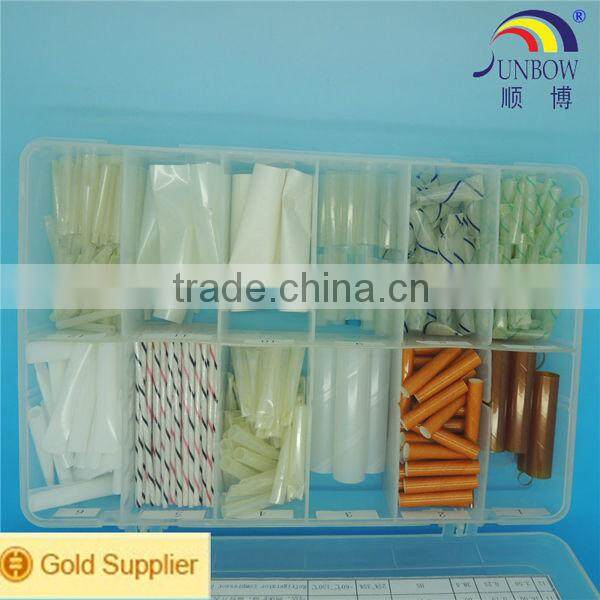 Polyamide paper tubing for motor leading cable