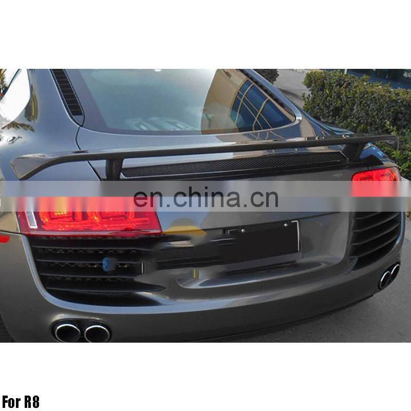 Carbon Fiber Car spoiler For R8 GT V8 V10 2007-2016 Rear Spoiler