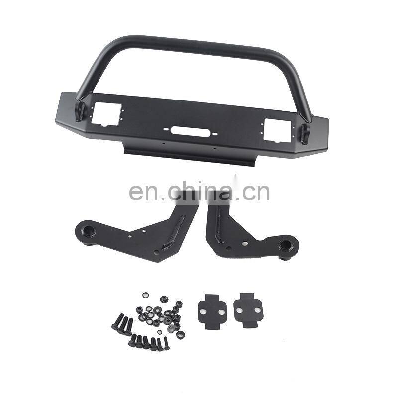 Auto Accessories Front Bumper for Suzuki Jimny Steel Black Front Bumper with U