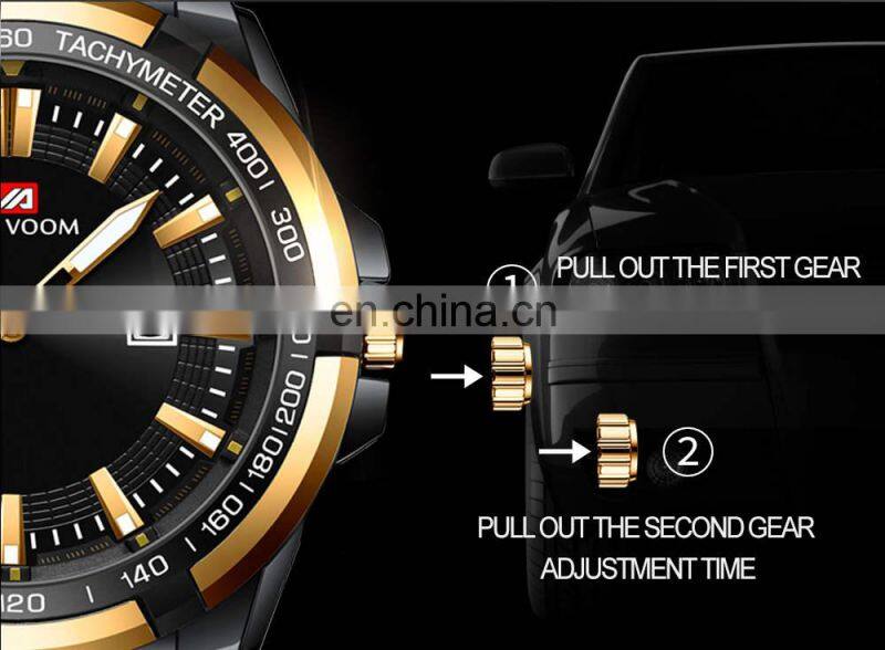 VA VA VOOM 2401 Mens Quartz Watch Leisure Fashion sport waterproof Luxury Men Watch