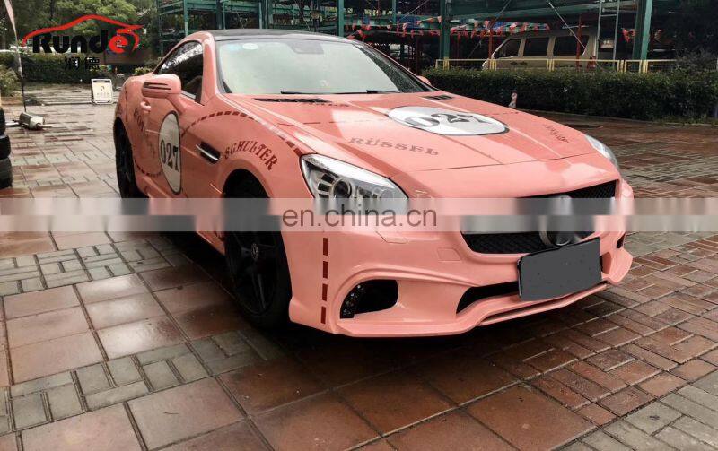 RD Fashionable Design Good Quality WD Style FRP Material Body Kit For 2011-2014 MERCEDES BENZ R172 SLK body kit