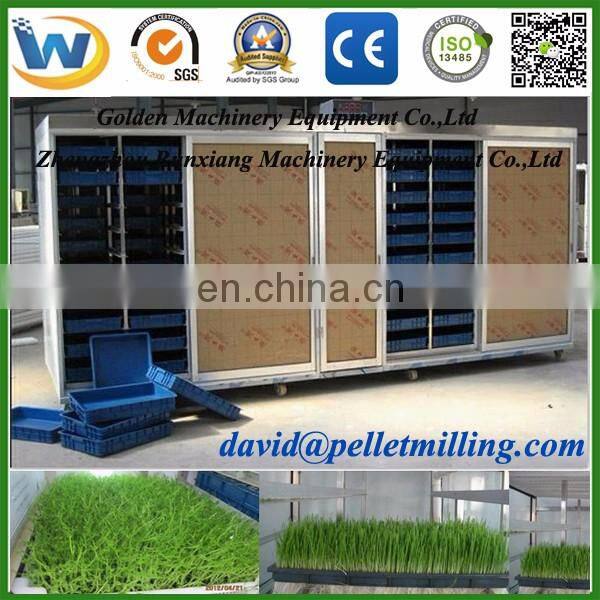 Automatic animal feed seed cattle green fodder bean sprout growing machine