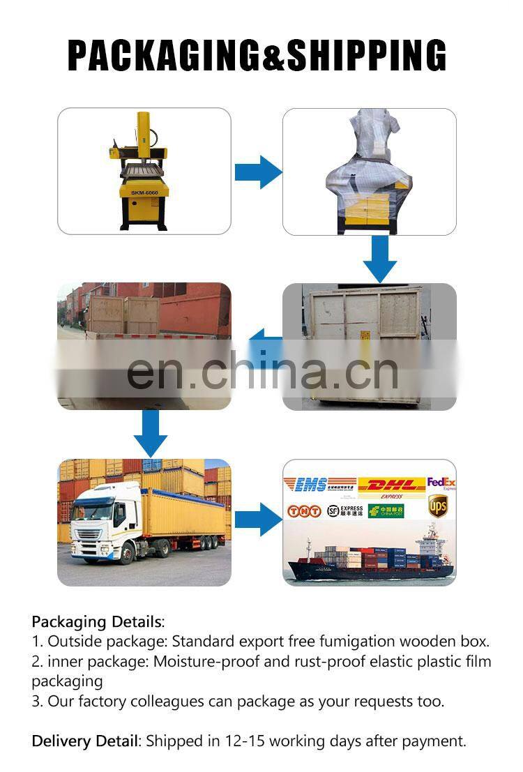 Senke Mini 360*360mm CNC High Efficiency High Accuracy Metal Engraving /Milling Machine