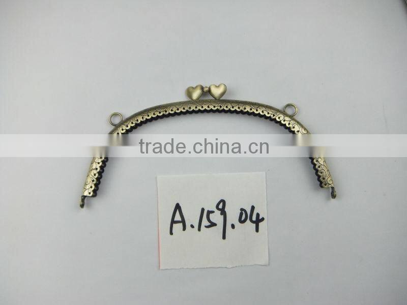 NEW!Antique Brass Metal Vintage Sewing DIY Frame China Direct Supplier Purse Frame With Clasp
