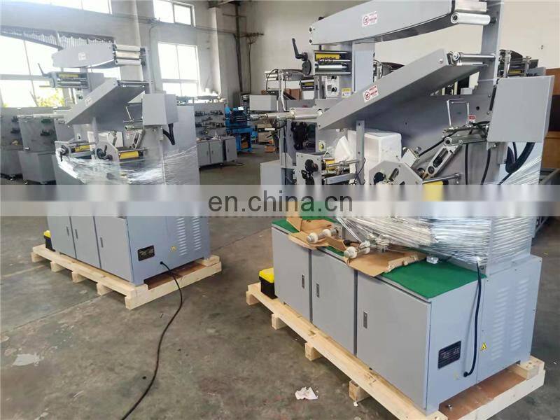 UGS21S 2 PLUS 1 color roll to roll Automatic fabric label flexo Printing machine, ribbon trademark flexographic printer