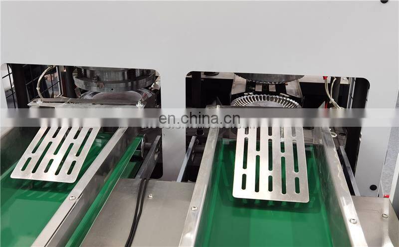 PP600H Hydraulic Food Paper Tray Container forming Machine with counter, pulp fiber carton dish plate making equipment
