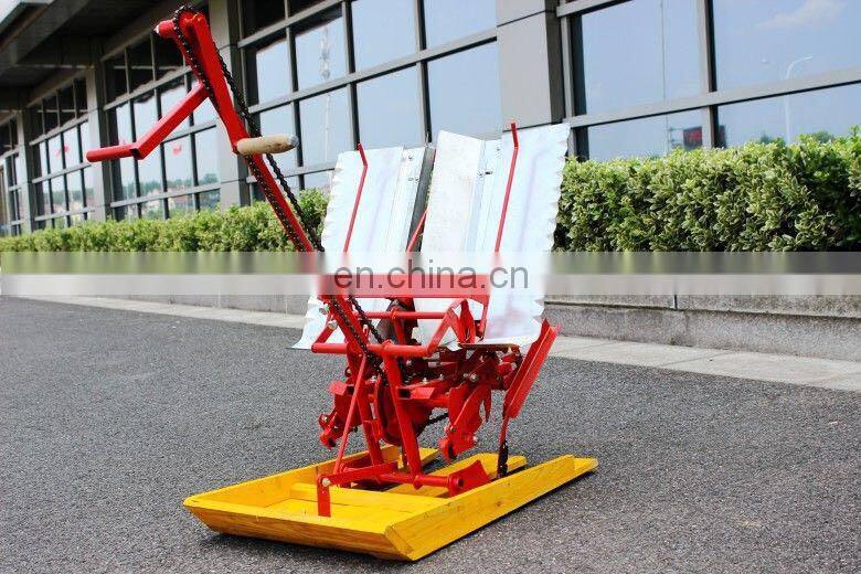 Manual agricultural machine rice planter/ manual rice planting machine, two rows rice planting machine