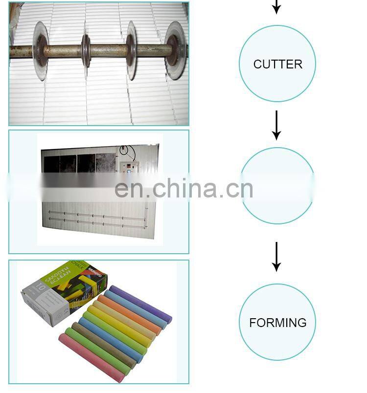 calcium carbonate chalk maker machine dustless chalk making machine