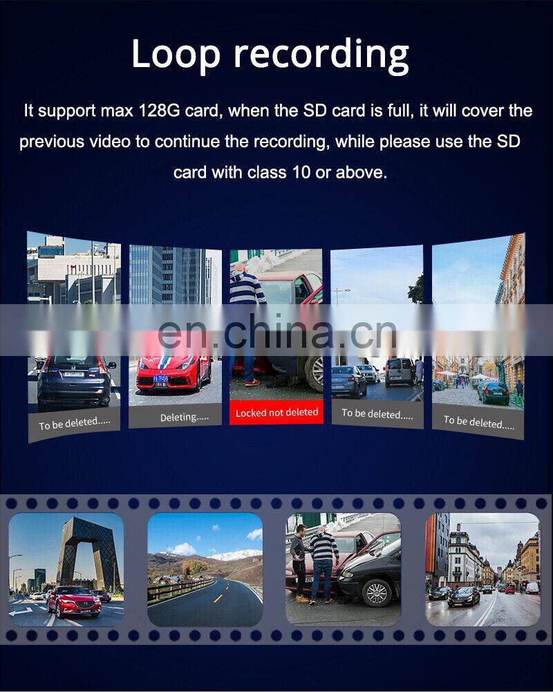 12Inch 4G Car DVR Mirror Android Dashcam WiFi GPS Navigation Dashboard Camera Driving Recorder 1080P Rear View Mirorr Backup Cam