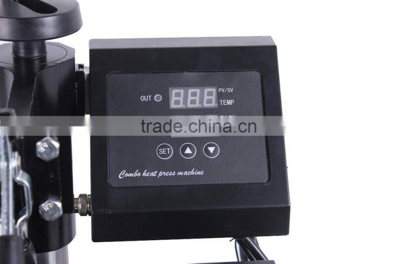 pneumatic auto flat heat press machine for t-shirt sublimation &Pneumatic t-shirt printer