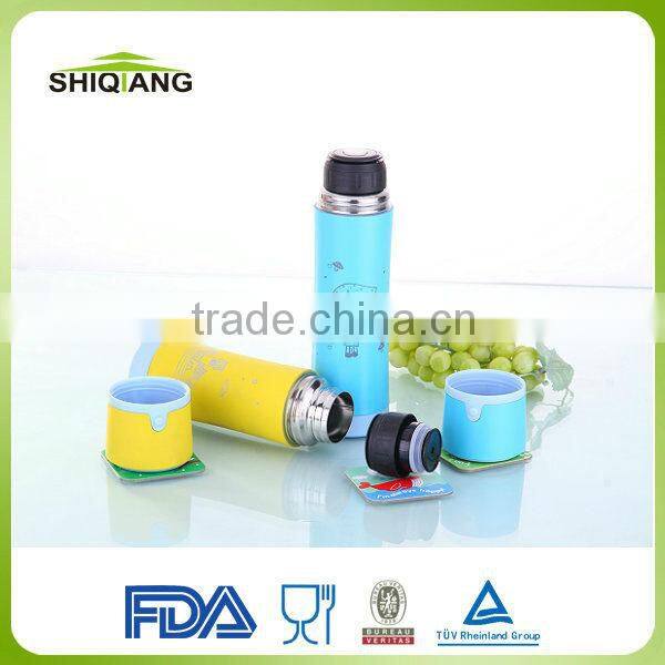 500ml stainless steel insulated vacuum bottle with color