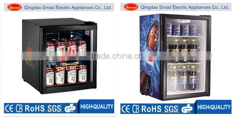 Directing cooling mini upright ice cream display freezer showcase