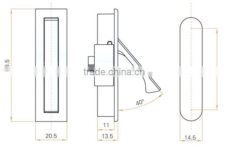 2015 FEILEI LS01-1 high reliable door handle