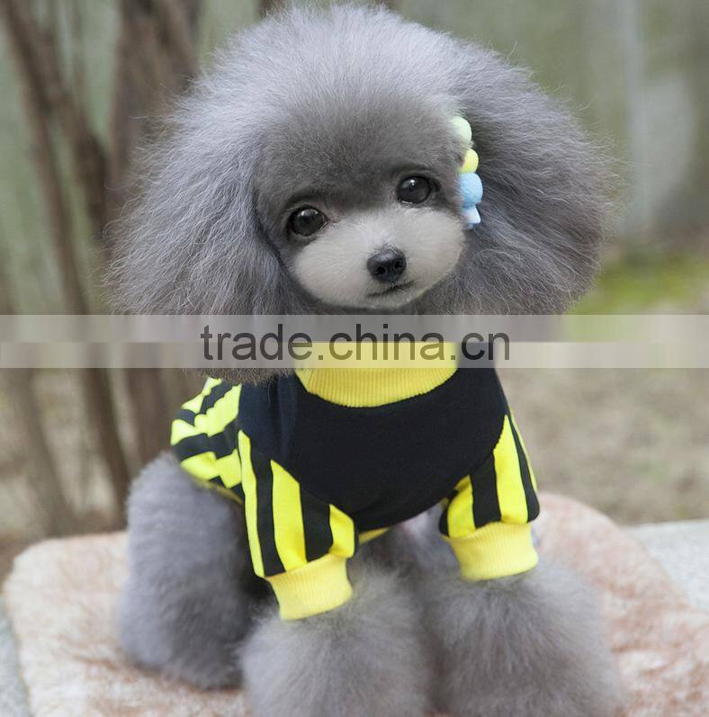 2016 new model yellow red S/M/L/XL/XXL size pet costumes for dog