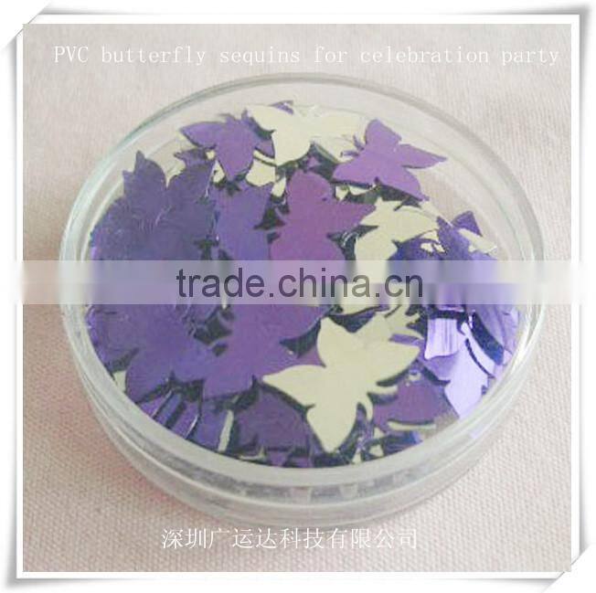 Metallic Foil Christmas Star Table Confetti and Colorful PET Butterfly Snowflake Confetti for Celebration Wedding Party