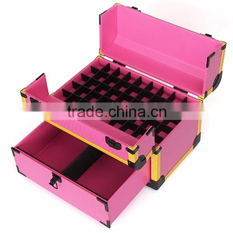 New design beauty case nail polish case cosmetic bag for beauty