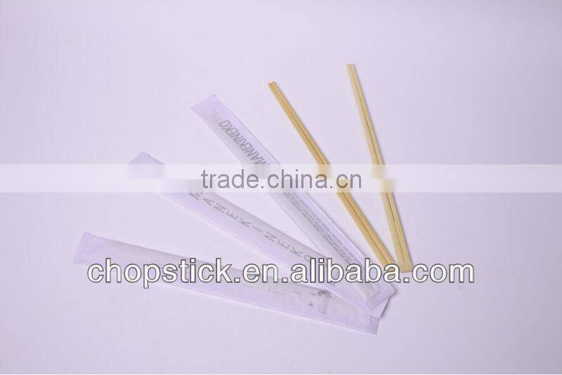 sleeve paper twins bamboo chopsticks
