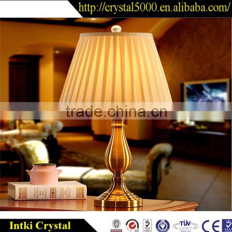 2015 new hot product/ american style crystal table lamp