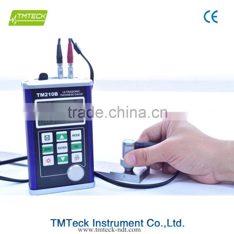 Metal housing USB software to PC Portal Accuracy Ultrasonic thickness gauge manufacture for metal test