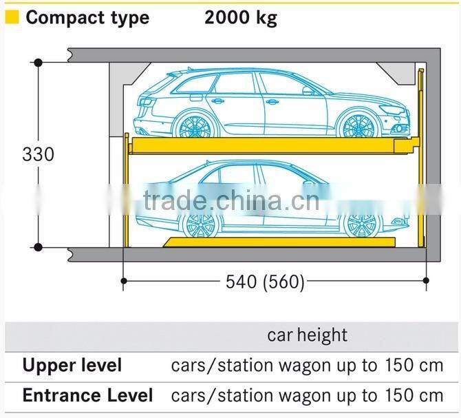 stack garagecar parking system (combilift-L550)