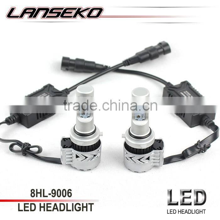 High performance 40w 8HL led auto headlight kit 6000lm CR XHP50 chips 9005, 9006,h1 ,h3 , 880 ,881 ,h7 ,h8 ,h9 ,h10 ,h11 ,h16